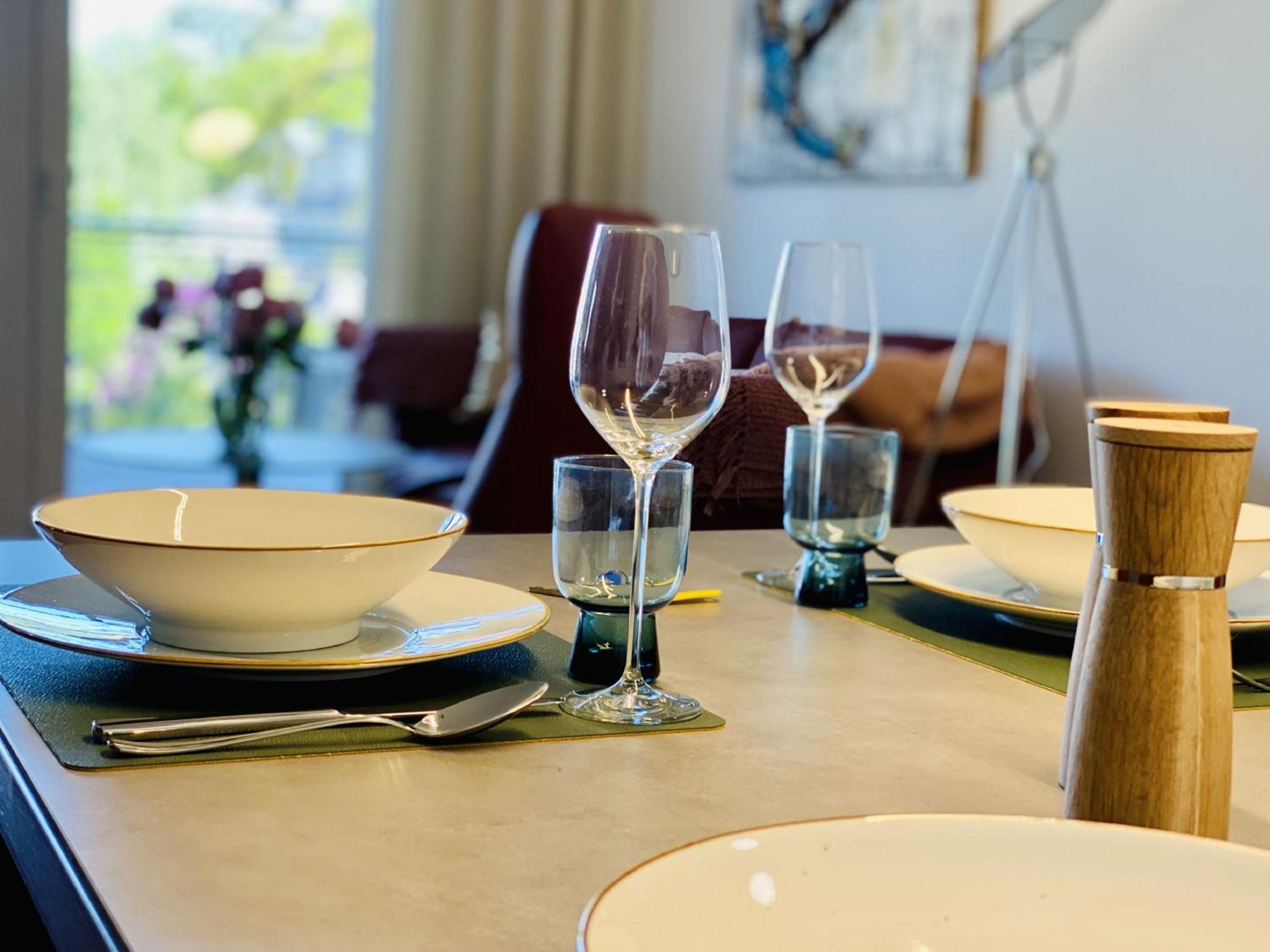 Ferienwohnung Meerzeit In Der Villa Duene Binz Esterno foto