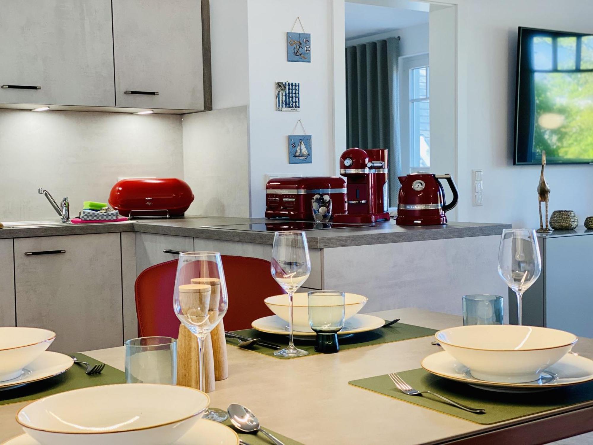 Ferienwohnung Meerzeit In Der Villa Duene Binz Esterno foto