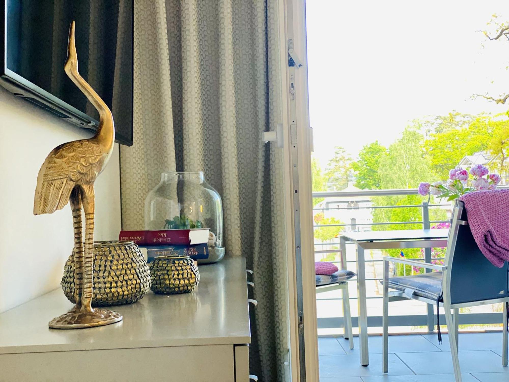 Ferienwohnung Meerzeit In Der Villa Duene Binz Esterno foto